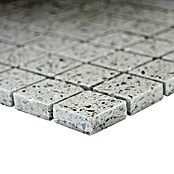 Mozaïektegel Quadrat Artifical XCM ASM23 (30,5 x 30,5 cm, Grijs, Glanzend)