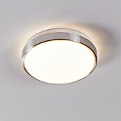 Eglo Zidna i stropna LED svjetiljka (22 W, Bijelo / srebrno, Ø x V: 24,5 x 5,5 cm)