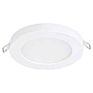 Eglo LED-Einbauleuchte rund Fueva Flex (5,5 W, Ø x H: 11,7 x 0,2 cm, Weiß, Neutralweiß)