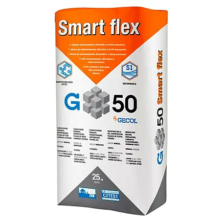 Gecol  Cemento cola Smart flex G50