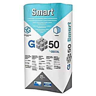Gecol Cemento cola Smart G50 (25 kg, Gris)