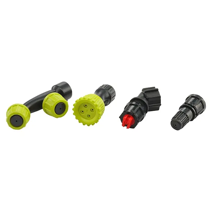 Ryobi Max Power Akku-Drucksprühgerät 36V RY36BPSA-0 - 36 V, Li-Ionen, Ohne Akku, Betriebsdruck: 1,3 bar - 6,4 bar - Sprühkopf-Set: Verschiedene Sprühköpfe für Gartenspritzen, ideal für Bewässerung und Schädlingsbekämpfung.