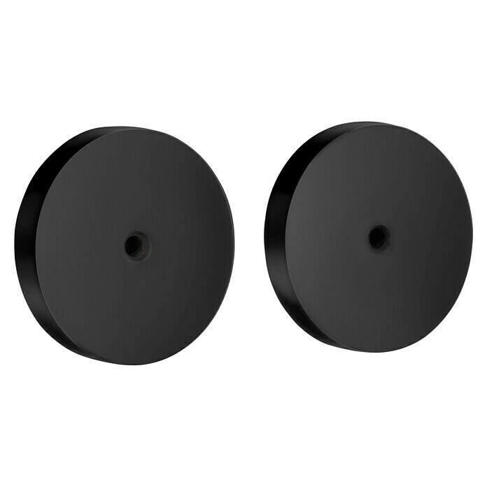 Smedbo Sideline Bevestigingsplaat XTRA (2 st., Zwart) | BAUHAUS