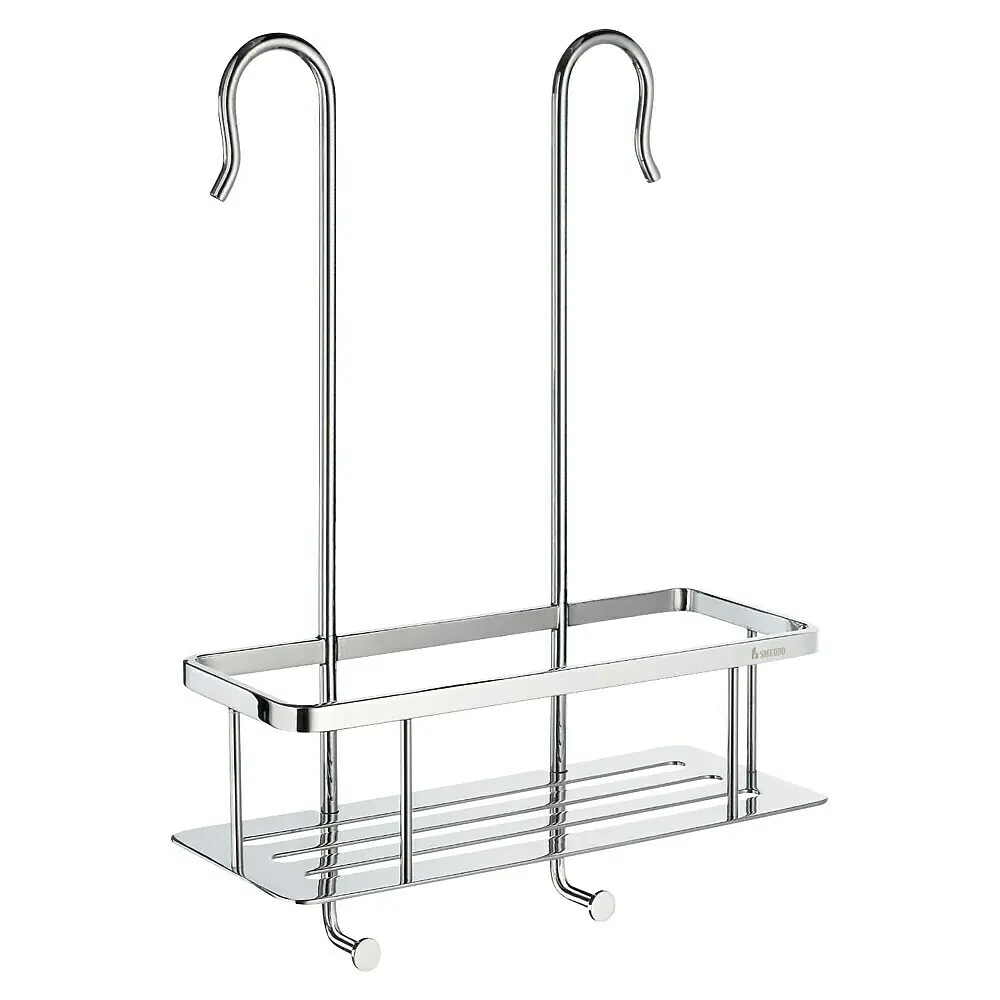 Smedbo dk2111 Sideline Gancio per Cestino Portasapone Ottone/Rame/Zinco Argento 2,6 x 4 x 9,5 cm