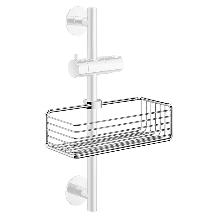 Smedbo Douchekorf SIDELINE DK1106 (10 x 25 x 7 cm, RVS, Glanzend) | BAUHAUS