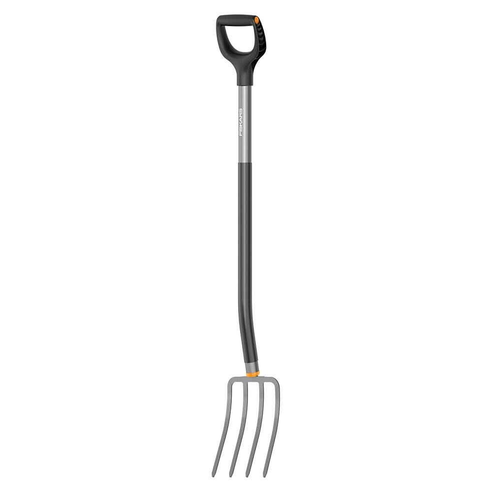 Fiskars Gärtnerspaten rund Solid Metall