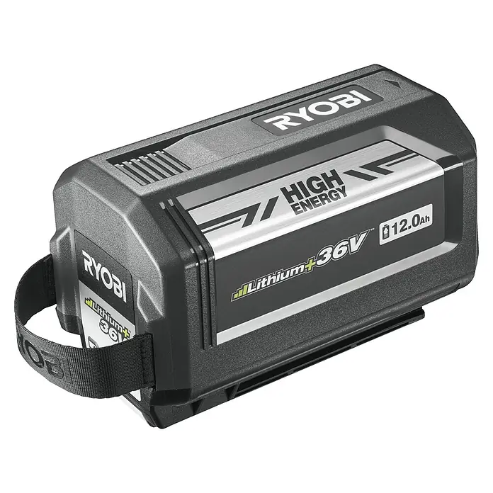 Ryobi Max Power Akku RY36B12A - 36 V, 12 Ah, Li-Ionen - Ryobi Lithium+ 36V 12.0Ah Hochleistungs-Akku für längere Laufzeiten und mehr Leistung bei Ihren Ryobi-Werkzeugen.