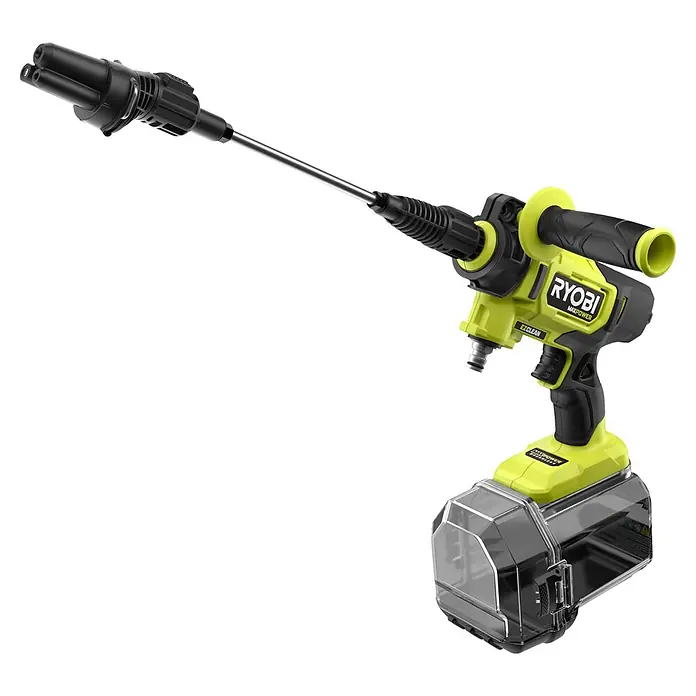 Ryobi Max Power Akku-Hochdruckreiniger RY36PWX41A-0 - 36 V, Ohne Akku, Max. Druck: 41 bar, Fördermenge: 160 l/h - Akkubetriebener Ryobi MAX POWER EZClean Reiniger mit Batterie. Ideal für den mobilen Einsatz zur Reinigung von Oberflächen.