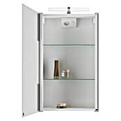 Camargue LED-Spiegelschrank Verdit (B x H: 44,6 x 77,1 cm, Holz, Weiß) | BAUHAUS