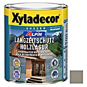 Xyladecor Langzeitschutz-Holzlasur Alpin (Silbergrau, 1 l, Seidenglänzend, Lösemittelbasiert)