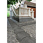 SAS Trittplatte Luna (34 x 47 x 3 cm, Anthrazit, Beton) | BAUHAUS