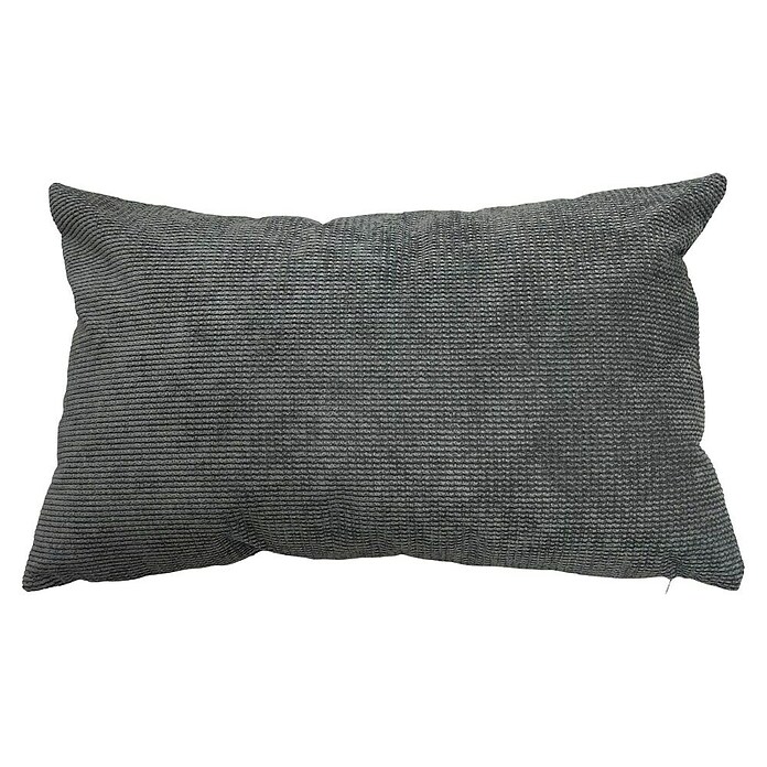 Cojín Estructura Velvet (Gris, 30 x 50 cm, 100% algodón) | BAUHAUS