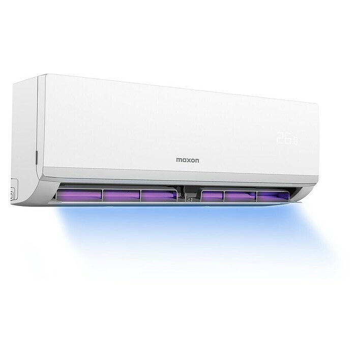 Maxon Split klimatska naprava Comfort Pure  (Zmogljivost hlajenja: 3.500 W, Ogrevalna moč: 3.800 W) | 3419 - Split Marke | CBKC - Klima Marke | CBK - Klima | CB - Elektroinstallation | C - Elektro | BAUHAUS