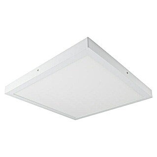 Alverlamp Plafón LED (50 W, L x An x Al: 50 x 50 x 4 cm, Blanco, Blanco cálido)