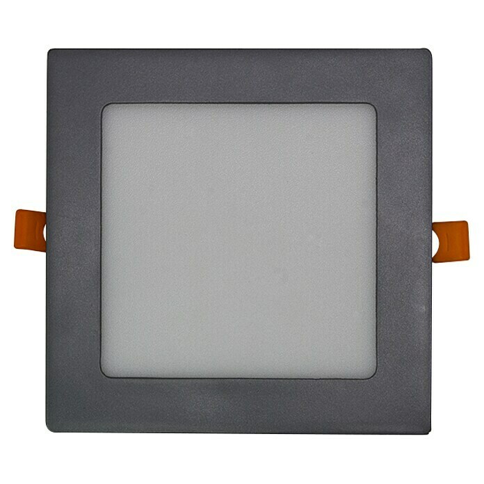 Alverlamp Downlight LED empotrable DL18PL (18 W, Color de luz: Blanco frío, L x An x Al: 22,5 x 22,5 x 2 cm, Aluminio)
