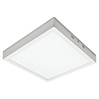 Alverlamp Plafón LED (40 W, L x An x Al: 40 x 40 x 4 cm, Blanco, Blanco frío)