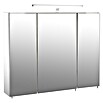Schildmeyer LED-Spiegelschrank Grace (Breite: 90 cm, Energieeffizienzklasse: A++ bis A, Mit Beleuchtung, MDF, Weiß)