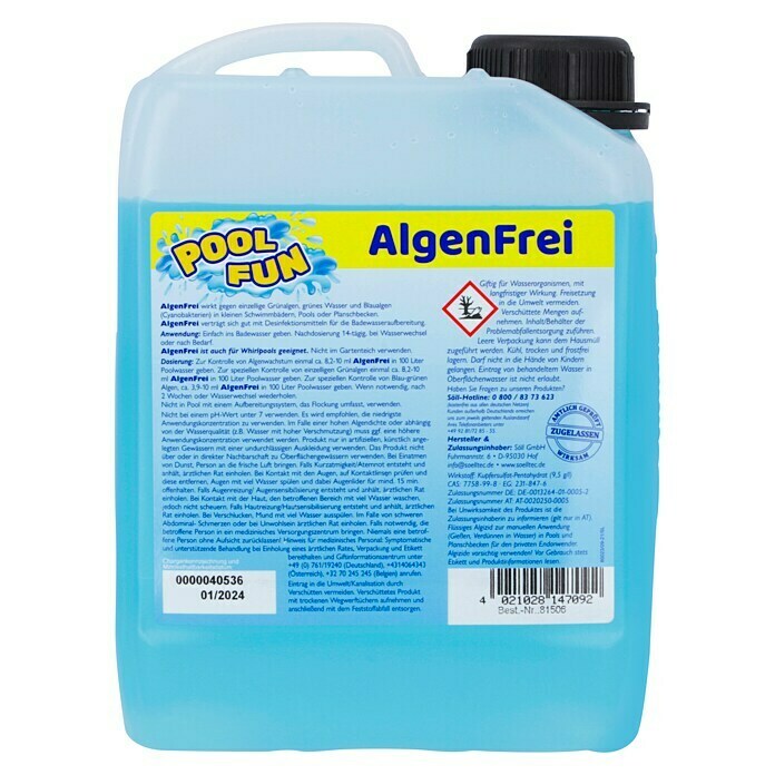 Söll AlgenFrei Algizid (2,5 l) | BAUHAUS