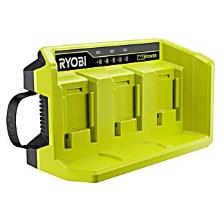 Ryobi Max Power Akku-Ladegerät 3-fach RY36C3PA (Passend für: Ryobi 36V Akkus)