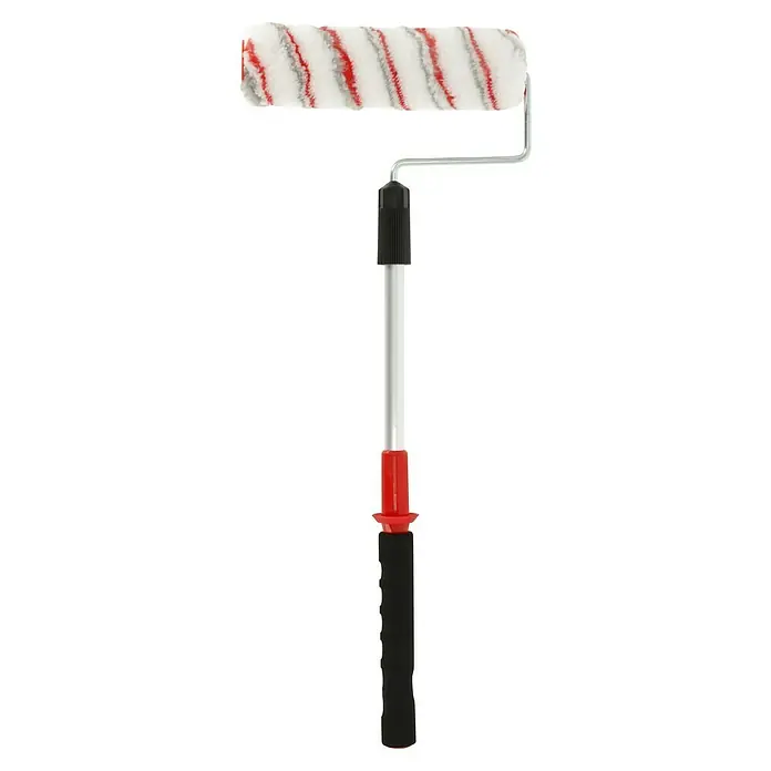 Lehnartz Farbroller Rollex Vario Plus - Breite Walze: 230 mm, Länge Teleskopstange: 400 mm - 800 mm - Farbroller mit Teleskopstiel, ideal für den mühelosen Anstrich von Wänden und Decken mit hoher Reichweite. Das Werkzeug sorgt für gleichmäßigen Farbauftrag.
