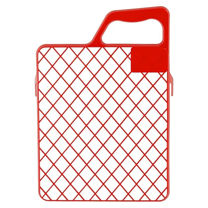 swingcolor Farbroller-Set Basic - 2 -tlg., Breite Walze: 18 cm, Bügelstärke: 6 mm - Roter Farbraster-Eimer zum Aufhängen von Malerutensilien, ideal für Hobby- und Profimaler für effizientes Arbeiten und einfache Reinigung.