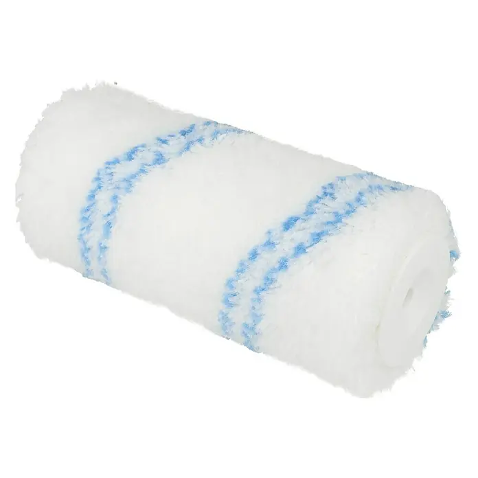 Profi Depot by Storch-Ciret Farbwalze XL LoTex - Breite Walze: 18 cm, Bügelstärke: 8 mm, Florhöhe: 18 mm - Weiche, fusselfreie Farbwalze mit blauen Streifen. Optimal zum Malen von glatten Oberflächen und für ein gleichmäßiges Farbergebnis.