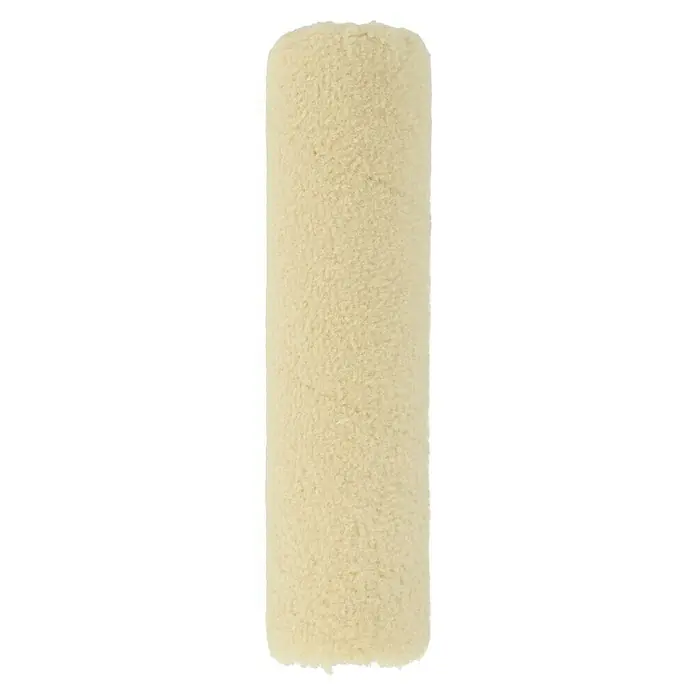 Profi Depot by Storch-Ciret Lackwalze K30 - Breite Walze: 15 cm, Bügelstärke: 6 mm, Sand - Ein isolierter, cremefarbener und weicher Walzenbezug mit flauschiger Textur, ideal zum gleichmäßigen Auftragen von Farbe und Oberflächenschutz.