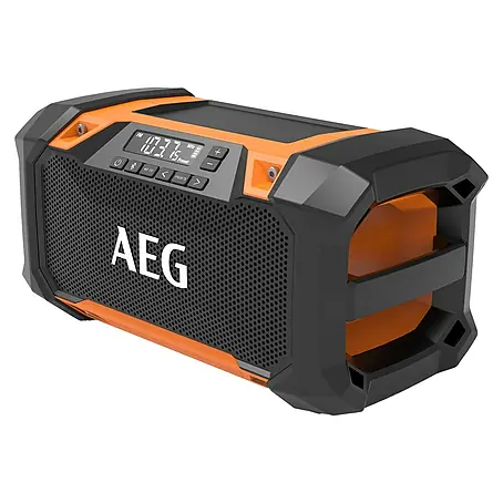 AEG Pro 18V Radio de batería para la obra BRSP 18