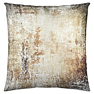 Cojín Efecto Antik (Beige, 45 x 45 cm, 100% algodón)