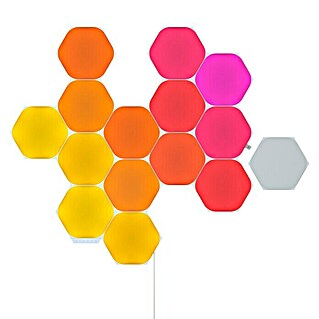 Nanoleaf Starterkit Shapes Hexagons 15 Panels (15 Stk., Weiß, RGBW, Hexagons, Smart Home-fähig: Ja)