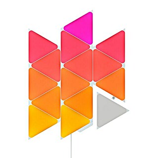 Nanoleaf Starterkit Shapes Triangles 15 Panels (15 Stk., Weiß, RGBW, Triangles, Smart Home-fähig: Ja)