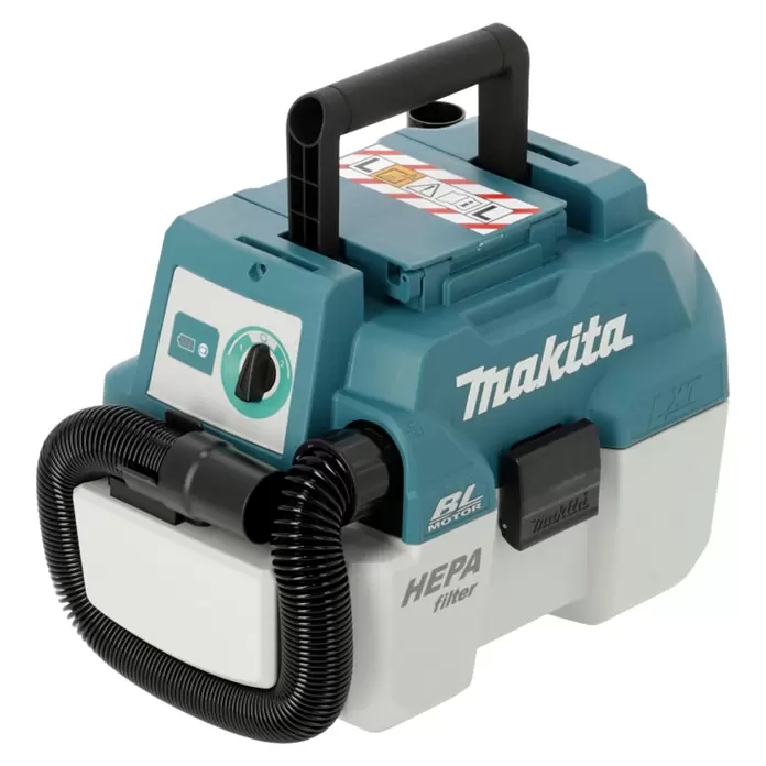 Makita LXT 18V Akku-Nass-Trockensauger DVC750LZX3 - 18 V, Ohne Akku, Behältervolumen: 7,5 l