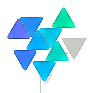 Nanoleaf Starterkit Shapes Triangles 9 Panels (9 Stk., Weiß, RGBW, Triangles, Smart Home-fähig: Ja)