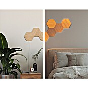 Nanoleaf Starterkit Elements Hexagons 7 Panels (7 Stk., 42 W, Holzoptik, Mehrfarbig, Hexagons) | BAUHAUS