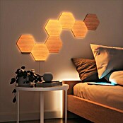 Nanoleaf Starterkit Elements Hexagons 7 Panels (7 Stk., 42 W, Holzoptik, Mehrfarbig, Hexagons) | BAUHAUS