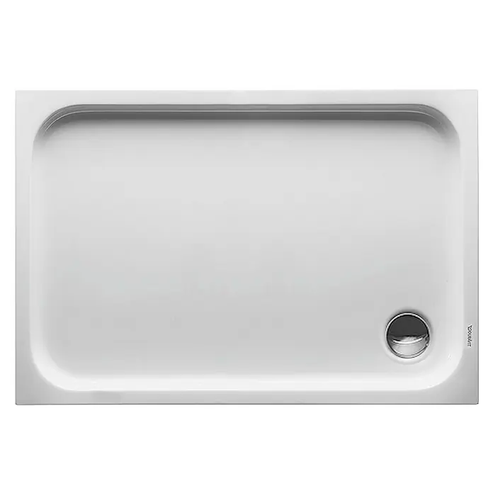 Duravit D-Code Duschwanne - L x B: 110 x 75 cm, Kunststoff, Weiß, Mit Antirutsch-Oberfläche, Rechteckig - Die Duravit Duschwanne bietet eine elegante und funktionale Lösung für Ihr Badezimmer, mit einem modernen Design und hochwertigen Materialien.