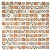 Mosaikfliese Quadrat Eco Mix PATCH 70 (31,5 x 31,5 cm, Braun, Matt)