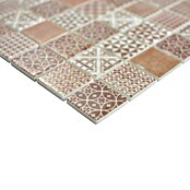 Mosaikfliese Quadrat Eco Mix PATCH 70 (31,5 x 31,5 cm, Braun, Matt)