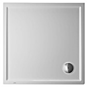 Duravit Duschwanne Starck Slimline (80 x 80 cm, Mit Antirutsch-Oberfläche, Sanitäracryl, Weiß)