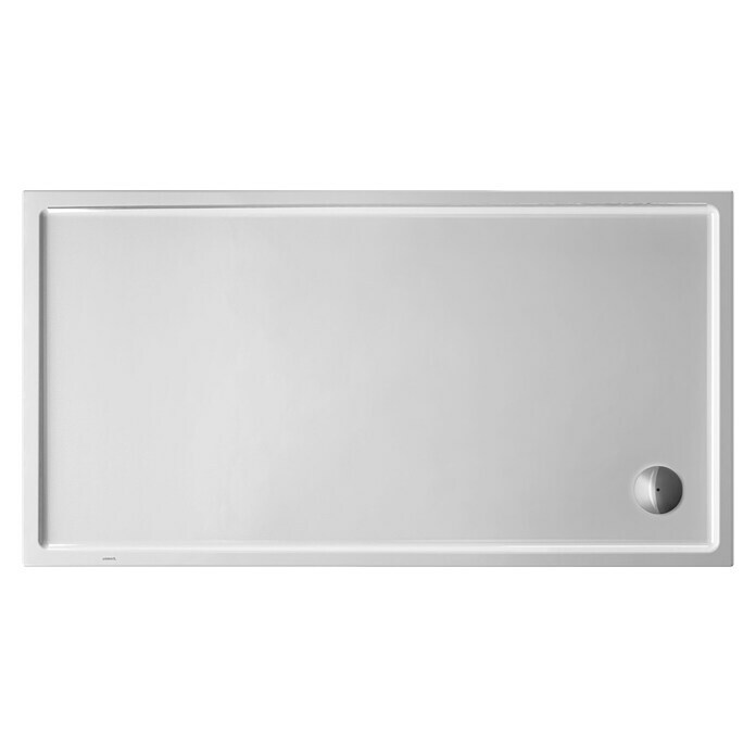 Duravit Duschwanne Starck Slimline (170 x 90 cm, Mit Antirutsch-Oberfläche, Sanitäracryl, Weiß)