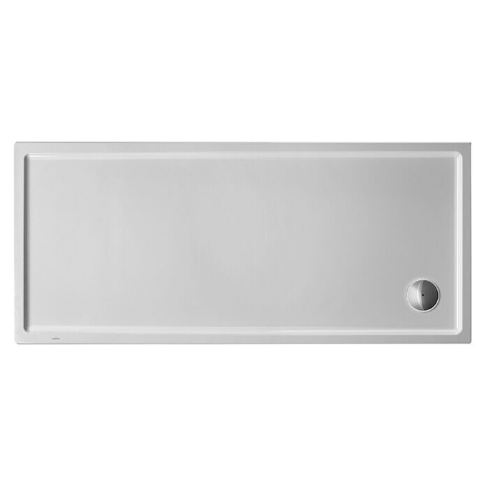 Duravit Duschwanne Starck Slimline (170 x 75 cm, Mit Antirutsch-Oberfläche, Sanitäracryl, Weiß)