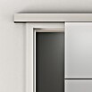 Diamond Doors Abstands-Set Linea 60 2.0 (Edelstahloptik, 2 000 x 185 x 63,5 mm, Passend für: Diamond Doors Glasschiebetür-Beschlag Linea 60 2.0) | BAUHAUS
