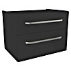 Camargue Star Badmöbel-Set ST11ES (Gesamtbreite Badmöbel: 71 cm, Schwarz, Matt, 3 -tlg.) | BAUHAUS