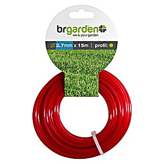 BR Garden Zamjenska nit za košnju trave (Debljina niti: 2,7 mm, Oblik niti: Okruglo, 15 m)
