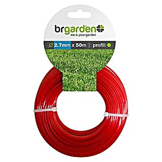 BR Garden Zamjenska nit za košnju trave (Debljina niti: 2,7 mm, Oblik niti: Okruglo, 50 m)