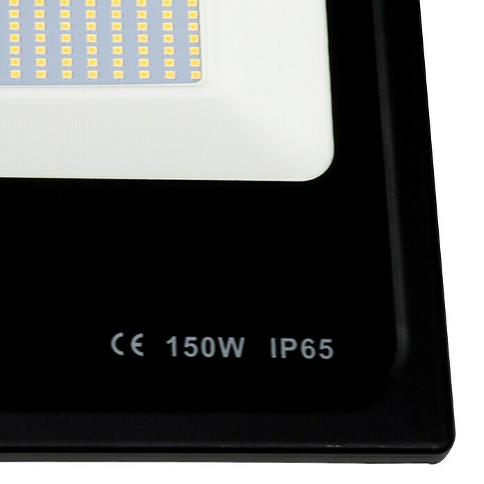 Alverlamp Proyector de LED LMN (150 W, Color de luz: Blanco neutro, IP65, Negro)