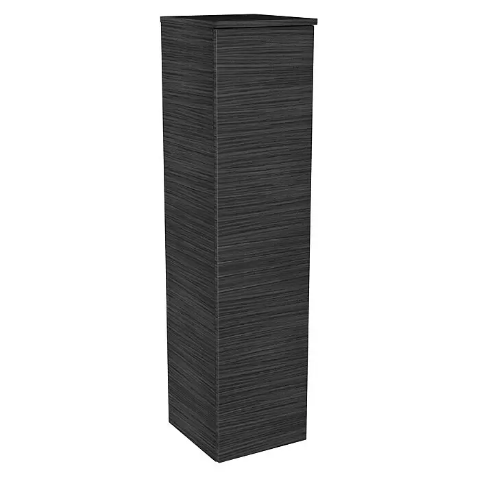 Camargue Stella K Midischrank31,2 x 32,5 x 121,4 cm, Dark Oak, DIN Anschlag: Links