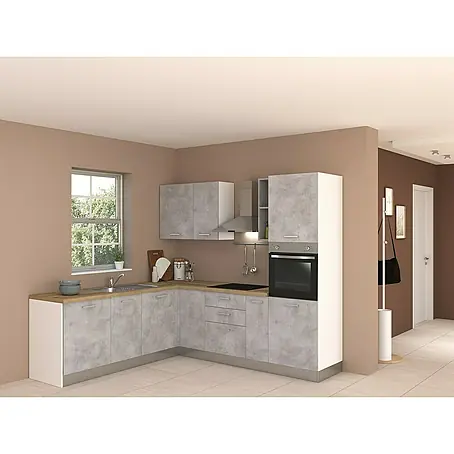 Marinelli Cucine  Vormontierte Winkelküche Cassiopea