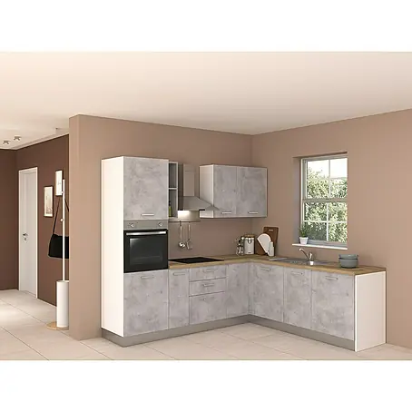 Marinelli Cucine  Vormontierte Winkelküche Cassiopea