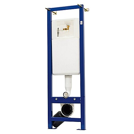 Siamp WC-Vorwandelement BH-WC-001 (Spülmenge: 3 l - 6 l, 2-Mengen-Spülung, 18 x 36 x 118 cm)